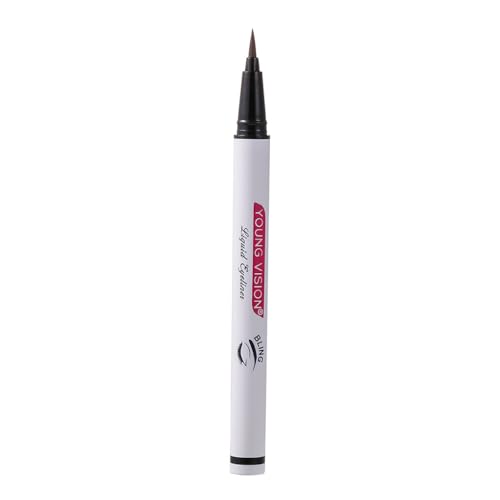 mophrati Lápiz Delineador de ojos, cosmético portátil de moda, colorido, secado rápido, resistente al agua, delineador ojos, entrenamiento, suministros maquillaje antisudor