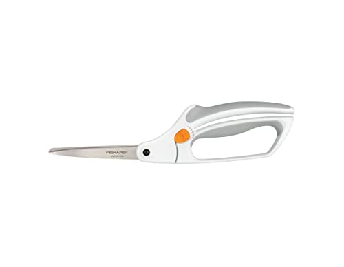 powerful Fiskars Soft Grip Universal Scissors, Light Action, 26 cm Length, Stainless Steel/Plastic…