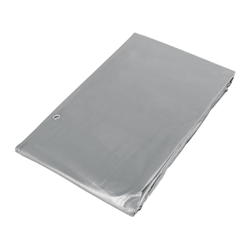 TRUPER LT-46 Reinforced Gray Tarps, 7.5 oz/yd2 13.1x19.7Ft (4x6m)