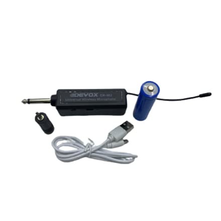 MICROFONE DEVOX DINAMICO S/FIO DX-382 : Amazon.com.br