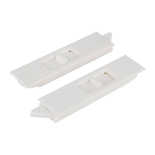 Brixwell White Snap-In Tilt Latch