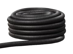 Kabuflex R-UV Kabelschutzrohr DN 110 – 50m schwarz mit Einzugsschnur – UV-beständig, flexibel, sanddicht, robustes PE-HD Rohr für Außen- & Erdverlegung, Strom- & Datenleitungen