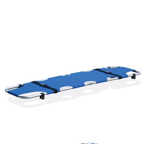 Civière pliable en aluminium transport de blessés capacité 350 lb haute sécurité