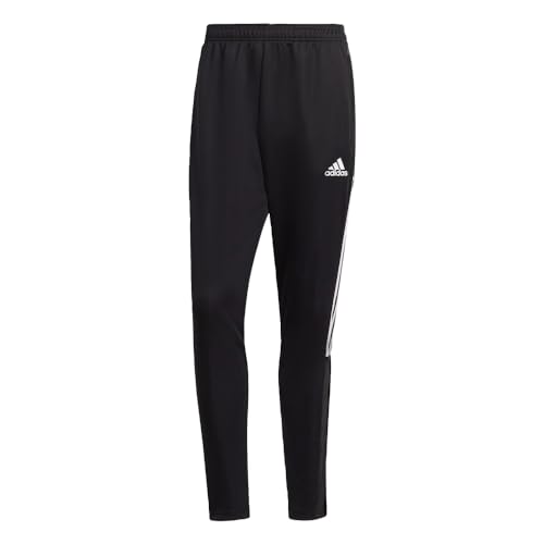 adidas Men's Tiro 21 Track Pants, White-black,