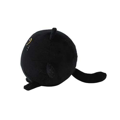 I-TOTAL® - Soft Squishy Memory Foam Pillow 14 cm Diameter, Squishy Pillow Ideal as a Gift (BLACK CAT), Standard - Image 3