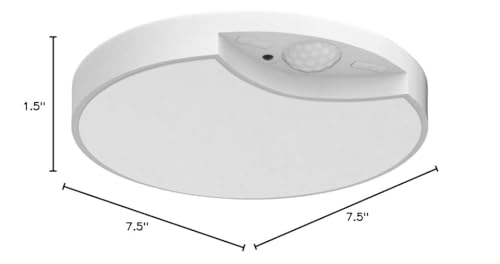 Funlenry T041 Rechargeable Motion Sensor Ceiling Light With Remote - Battery Powered For Closets thumb #7