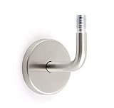 Handlaufhalter Edelstahl matt M12 Gewinde 80.065.72