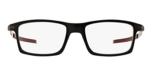 Image of Oakley mens Ox8050 Pitchman Rectangular Prescription Eyeglass Frames