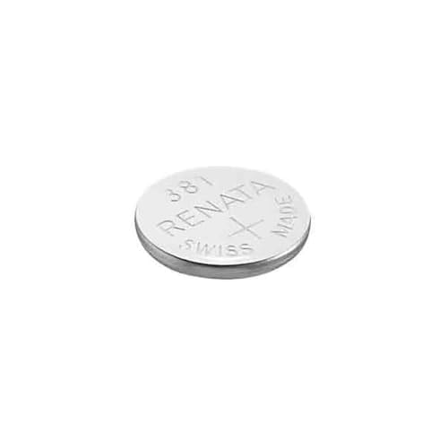 Renata 381 SR1120SW pilas relojes 1.55V plata óxido 10 pzas miniatura 2