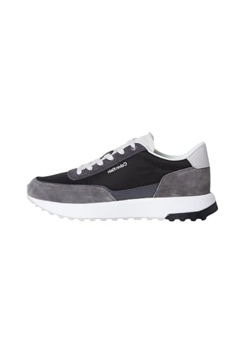 Baskets City Runner en cuir gris pour arpenter la ville au quotidien