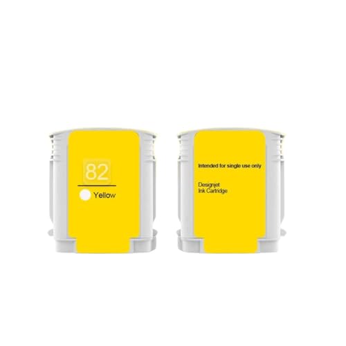 Cartouche d'encre 82 Y jaune pour traceur Designjet 500ps 800ps 815MFP