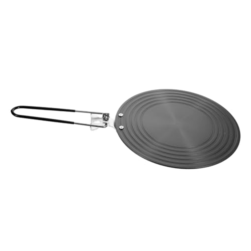 DOITOOL Placa Difusora de Calor de Aluminio para Estufa Gas y Cocina Inducción Adaptador Inducción Protector Quemaduras para Ollas y Sartenes Difusor Calor Uniforme para Uso Doméstico