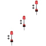 ifundom 3sets Cymbal Quick Release Nut Clutch for Jazz Drum Setup Double-braced Stacker Parts Easy Installation Accessories for Multi-cymbal Configurations Red Design