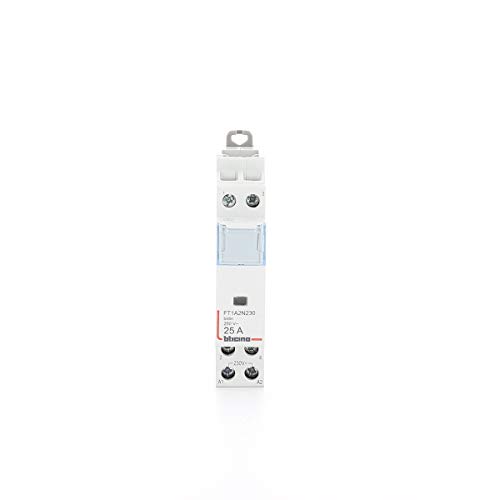 Relé paso a paso 1NO 16A BTICINO telerruptor modular para control de luces