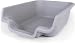 PuppyGoHere Jumbo Litter Box for Dogs from 20 to 35 lbs. 100% Recycled Gray Plastic. Review Size Diagram! 28"x22"x9". Requires Training !