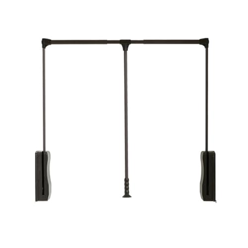 Tringle de placard à tirette suspendue réglable de 10 kg