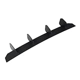 Difusor de Parachoques Trasero Negro, Divisor de alerón, Protector de Parachoques Trasero, Kit de carrocería Compatible con VW Golf 8 MK8 MKVIII 2020 2021, Accesorios estándar for automóvil