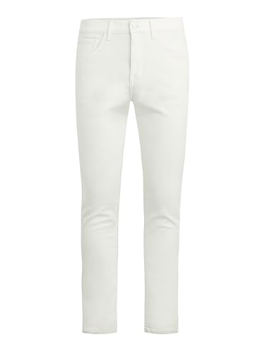 Joe's Jeans Men's Non-Denim Airsoft Asher Slim Leg French Terry Pant, Chalk, 342