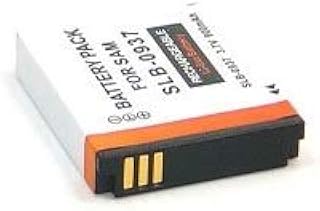 Your Online Power Supplier Powerduplex Li Ion Rechargeable Battery Pack for Digital Camera/Video Camcorder Compatible with Samsung SLB 0937, SLB0937