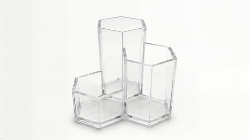 Image of OMEGA Hexa Pen Stand (Clear Transparent)