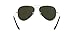 Ray-Ban RB3025 Classic Aviator Sunglasses, Silver/CRYstal Grey Mirrored, 58 mm