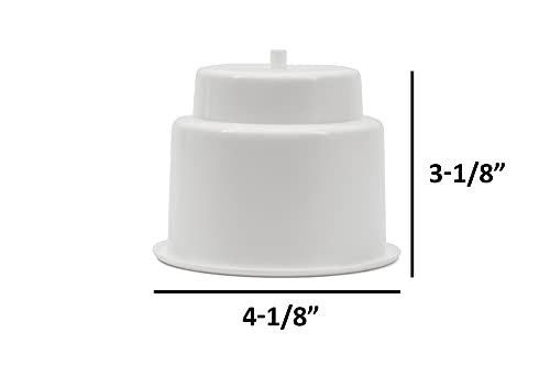 Red Hound Auto Universal Recessed Plastic Cup Holders #TOP23