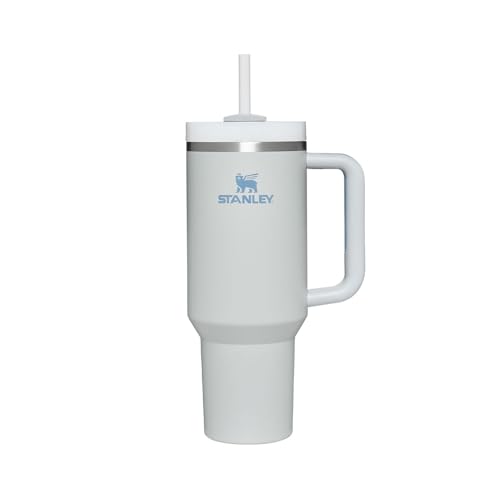 Stanley Quencher H2.0 Tumbler with Straw 40 oz | Flowstate 3-Position Lid | Cup Holder Compatible for Travel | Insulated Stainless Steel Cup | BPA-Free | Fog