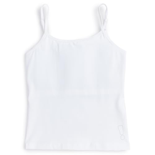 Image of YouGotPlanB Cotton Padded Camisole | Pack of 1 | Ages 8-16 Years | Built-in Light Padding | Full Coverage | Ideal for School