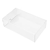 TOYANDONA アクリル製透明マウス保護カバー ケーブル口可能 防水防塵設計 ペット対策用 デスクトップ用マウスアクセサリー