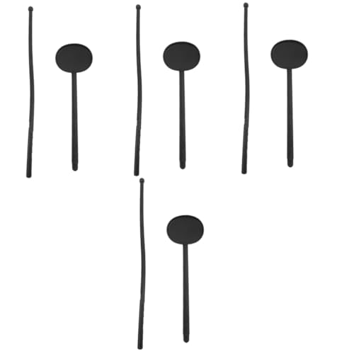 FOMIYES 4 Sets Eyesight Test Tool Set Plastic Eyesight Pointers Visual Testing Tools Handheld Eye Occluder