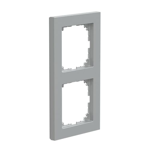 Merten System M Pure Frame, 2-Gang, Aluminium, MEG4020 Pi-3660, 2-Fach - Image 3