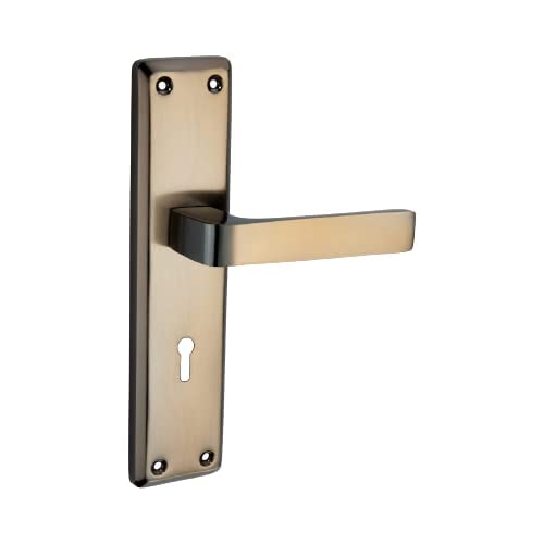 DOOR EYE Mortise Door Handle Set with Lock Body 3 Keys Lock, Bathroom, Bedroom, Living Room Finish-Black Gold Size 7”(ky) (IMH 4002) (B0BRZHKHKY) Amazon Price History, Amazon Price Tracker
