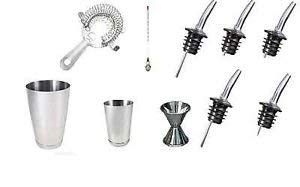 Radioactivebarman- Kit Barman Bartender 11 Pezzi