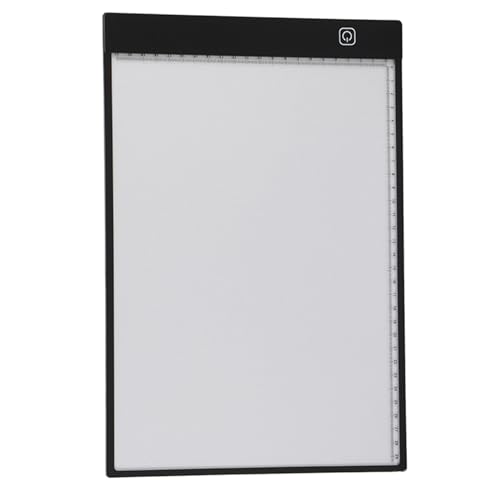 Ultrathin A4 LED Light Pad with 3-Mode Dimming and Memory Function for Tracing Drawing and Sketching - Portable and WearResisting Design with Black Finish