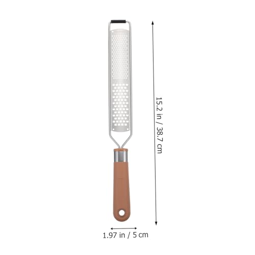 Rallador de Mano Giratorio de Acero Inoxidable Plateado miniatura 3