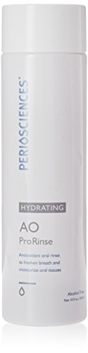 Alcohol Free AO ProRinse Hydrating Mouthwash with Antioxidants By Periosciences (10 Fl Oz Bottle) - Premium Mouthrinse Alcohol Free AO ProRinse Hydrating Mouthwash with Antioxidants By Periosciences (10 Fl Oz Bottle) - Premium Mouthrinse