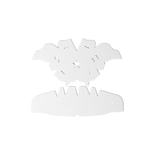 Shapers Image 3 Pcs Dome Crown Shaper Insert Combo for Baseball Cap Care, Washable Reusable Sports Liner (3 Count, White, One Size)