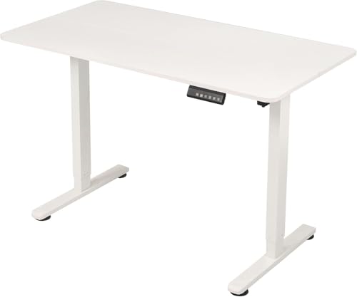 JuneSun d߃fXNt[ @\t ߉\ 100cm`140cmɑΉ É݌v LX^[t ItBXfXN X^fBOfXNt[ (White+120cm) [sAi]