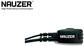 Nauzer Walkie Talkie Earpiece with PTT Mic Microphone 2 Pin Headset Radio Security Compatible with Motorola CLS4460 GP300 CP040 P100 CP100 CT150 CT250 GP68 GP88S XTN446 XTN500 Two Way Radio