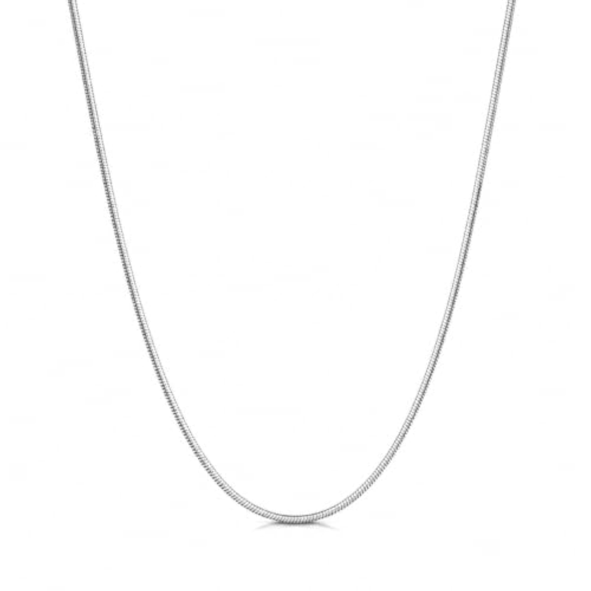 925 Sterling Silver 18 Inch Snake Chain Necklace