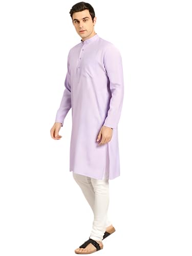 Image of OORA Men's Cotton Kurta & Pajama Set for Birthday,Wedding, Ceremony, Casual, Engagement