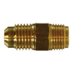 12254 Adapter, 3/8 in Male SAE Flared x 5/16 in Male Inverted Flared, Brass