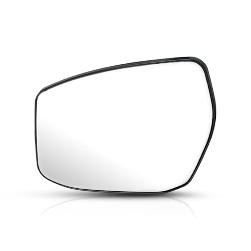 For Nissan Sentra 2013 14 15 16 17 2018 Mirror Glass Driver Side | Heated | w/Backing Plate | Flat Glass Type | Replacement For 963663TH3A | NI1324107