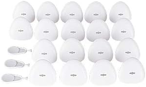 EUDEMON Three-Hole Socket Covers Baby Safety Outlet Plug Covers to Prevent Electric Shock 18 Pack, White