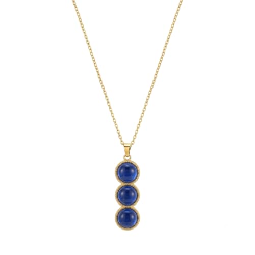 Collier pendentif rond thermochromique bijou magique changeant de couleur selon la température