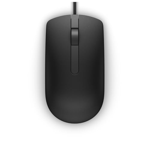 Image of Dell Ms116 Scroll Wheel PC Wired Mouse for Pc /Mac 2-Way