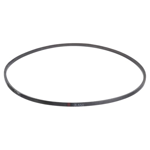 uxcell 3 Pcs 3L460 Classic Wrapped Rubber V-Belt, 46"(1168mm) Outside Circumference, 3L Profile V Belt 3/8" Width 7/32" Height