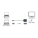 Logilink UA0237A USB-C 3.1 (Typ C) auf VGA Adapter mit Videoauflösungen, (Full HD) weiß