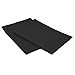 Amazon Basics Standard Pillow Cases Set of 2 - Lightweight, Super Soft Easy Care Microfiber, Black, 30