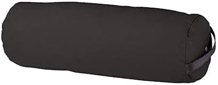 Therapist’s Choice Almofada cilíndrica macia X-Large preta, 20,32 cm x 71,12 cm, 1 unidade